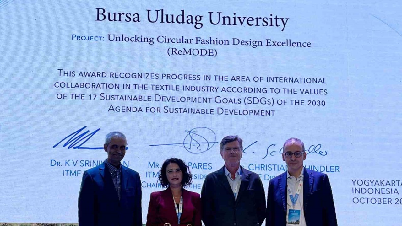 BUÜ’lü akademisyene büyük ödül
