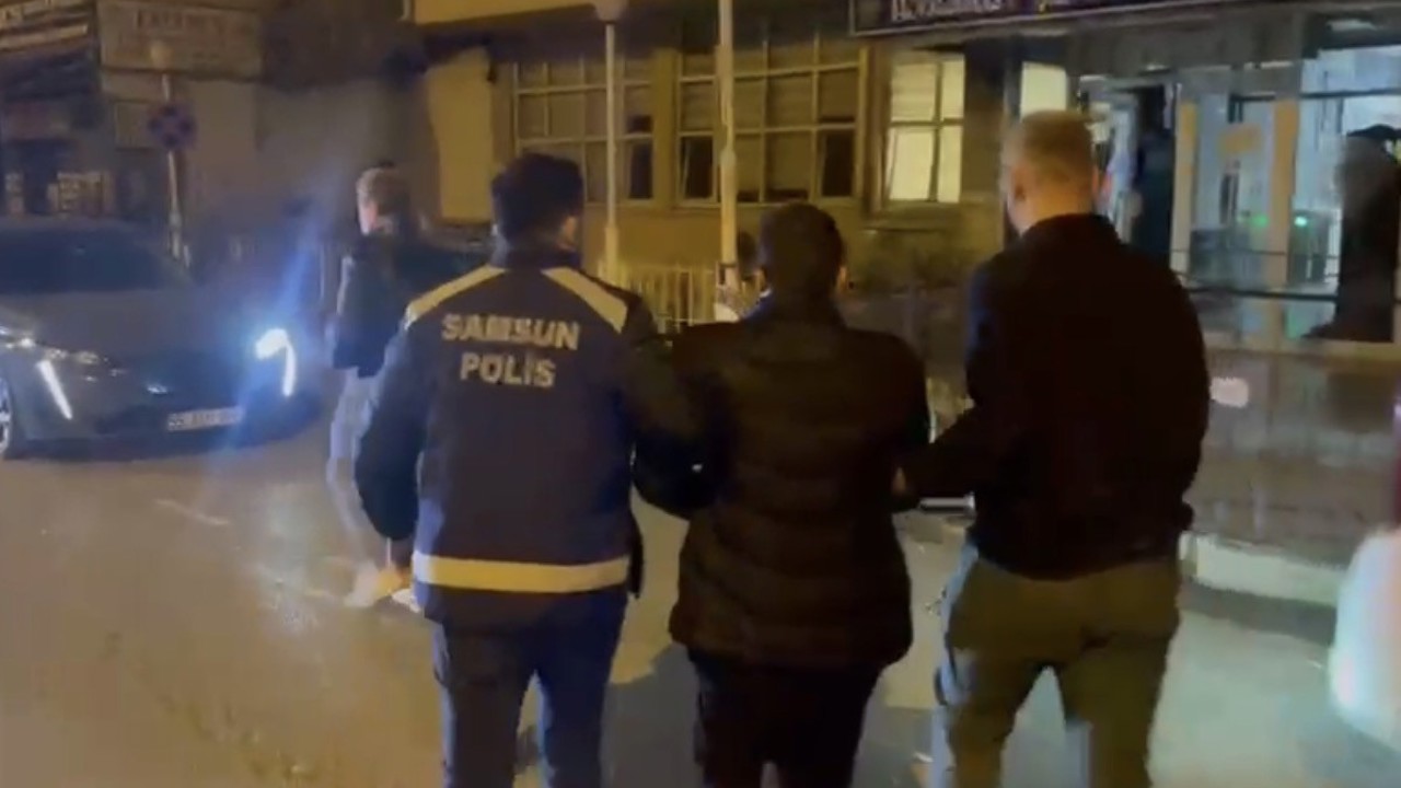 Samsun’da 12 yıl hapis cezası bulunan firari yakalandı
