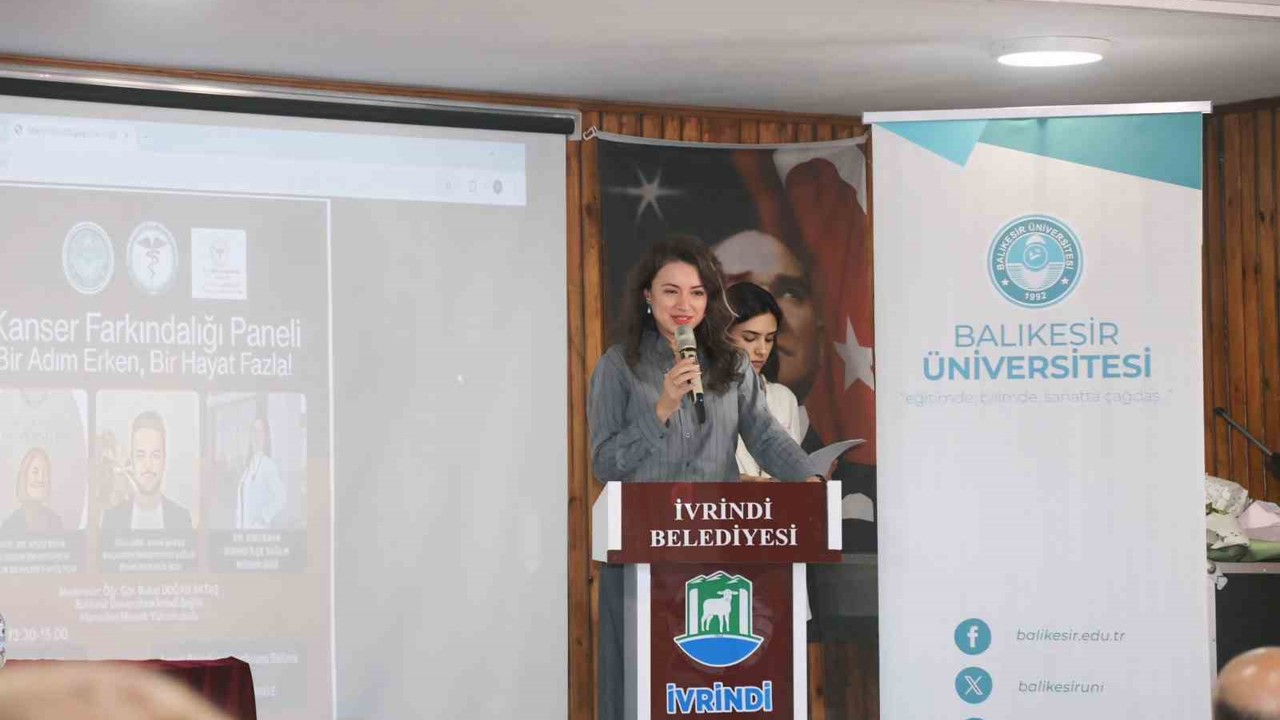İvrindi’de kanser farkındalığı panelde konuşuldu
