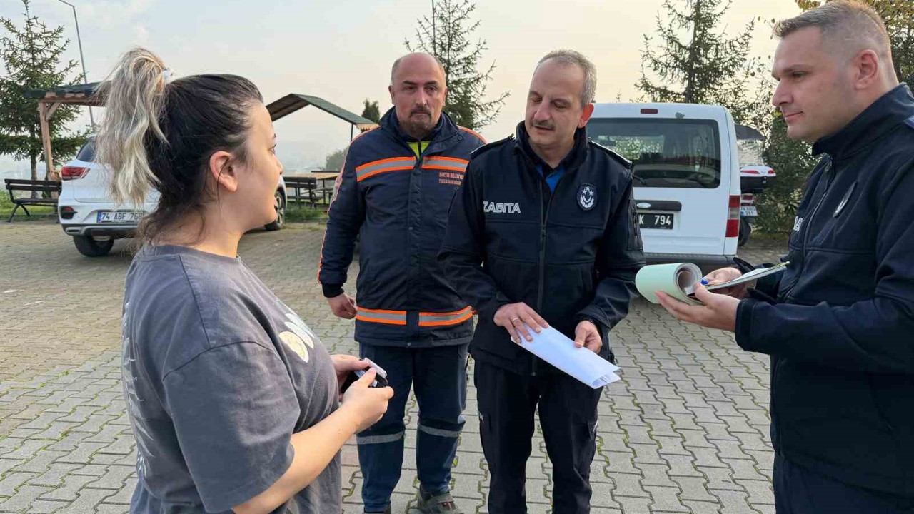 Temizlik personelinden duyarlı davranış
