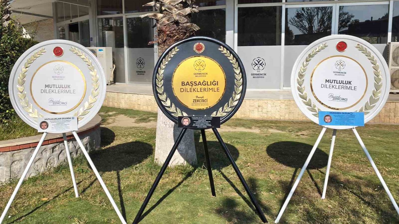 Germencik Belediyesi’nde çelenk paraları çocukların tedavisinde kullanılacak
