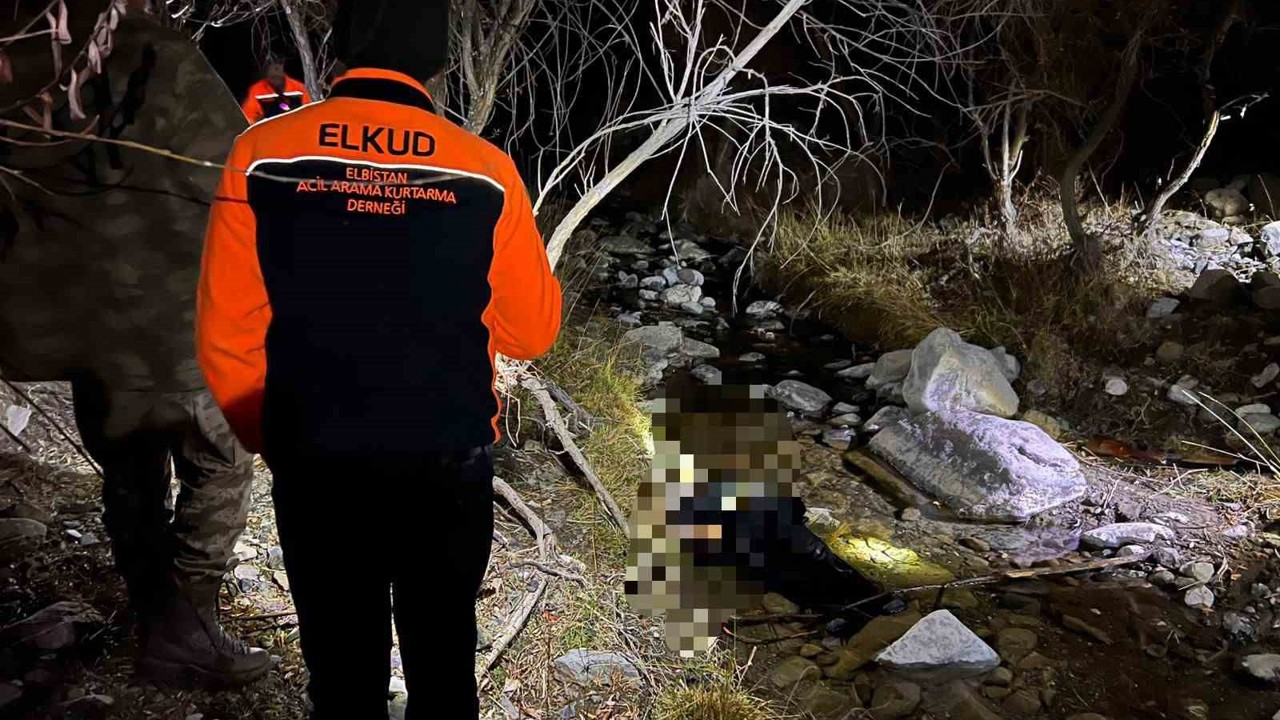 Ava çıkan yaşlı adamın cansız bedeni suda bulundu
