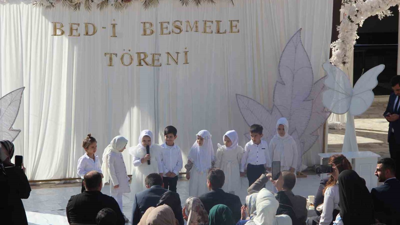 Cizre’de minik kalpler  ’Bed-i Besmeleyle’ eğitime başladı
