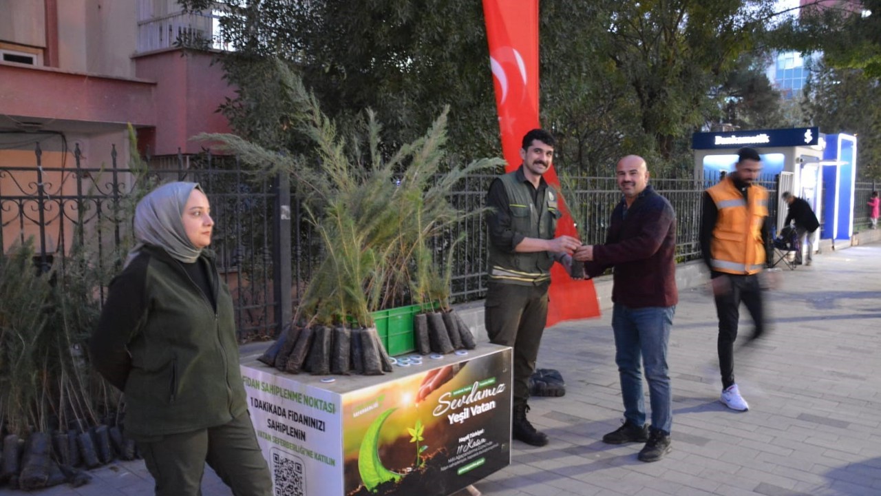 Siirt’te vatandaşlar fidan dikimine davet edildi
