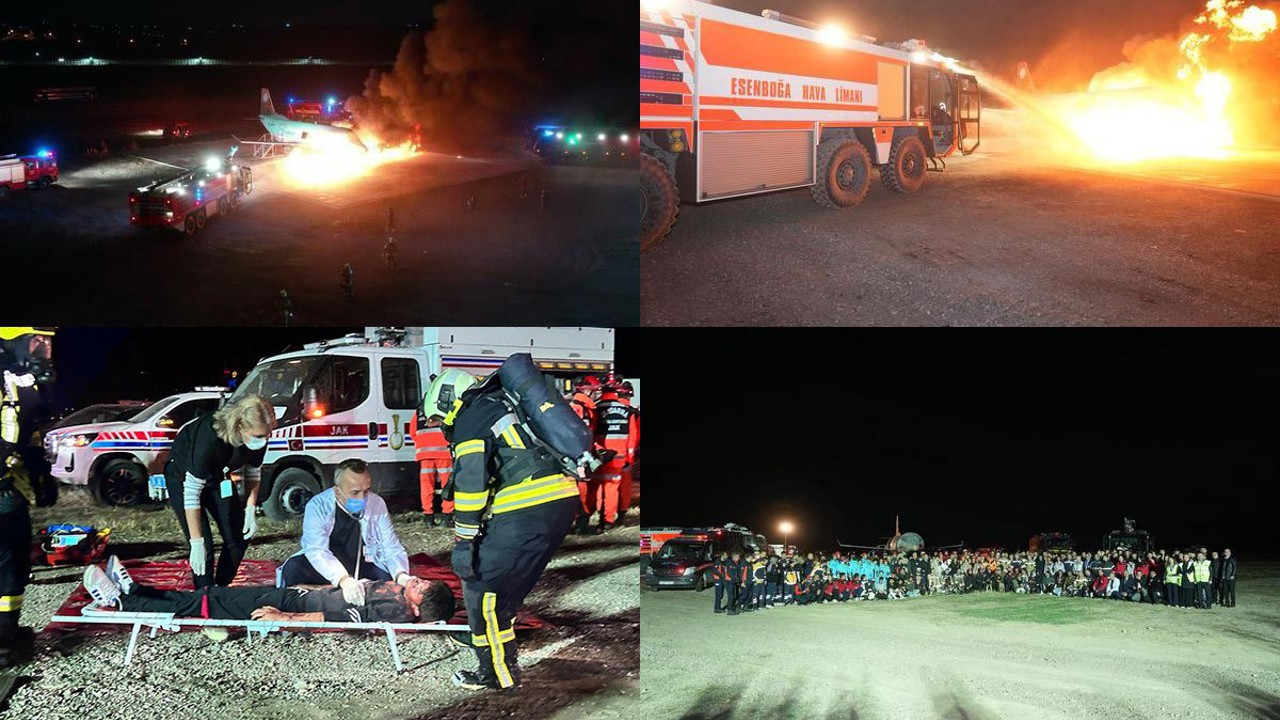 DHMİ’den nefes kesen tatbikat: Uçak kazası ve arsenik alarmı
