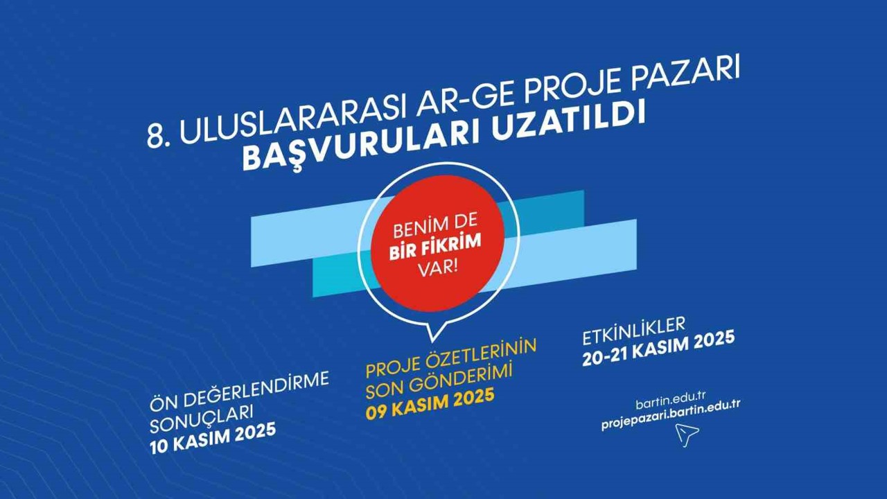 BARÜ 8. Uluslararası Ar-Ge Proje Pazarı başvuru süresi uzatıldı
