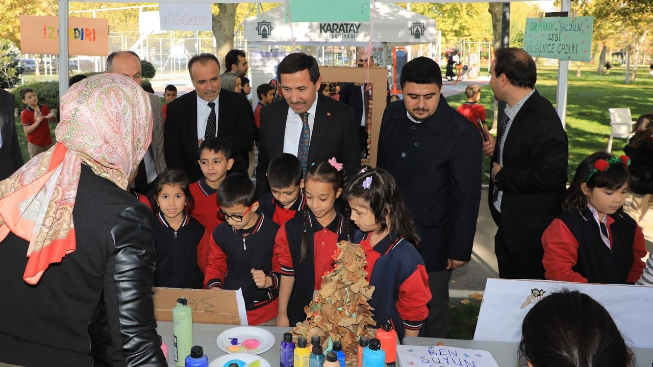 Karatay’da anlamlı orman ve su farkındalığı etkinliği
