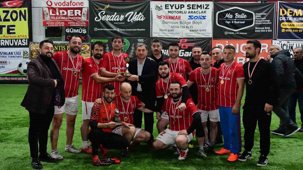Terme’de futbol turnuvası şöleni
