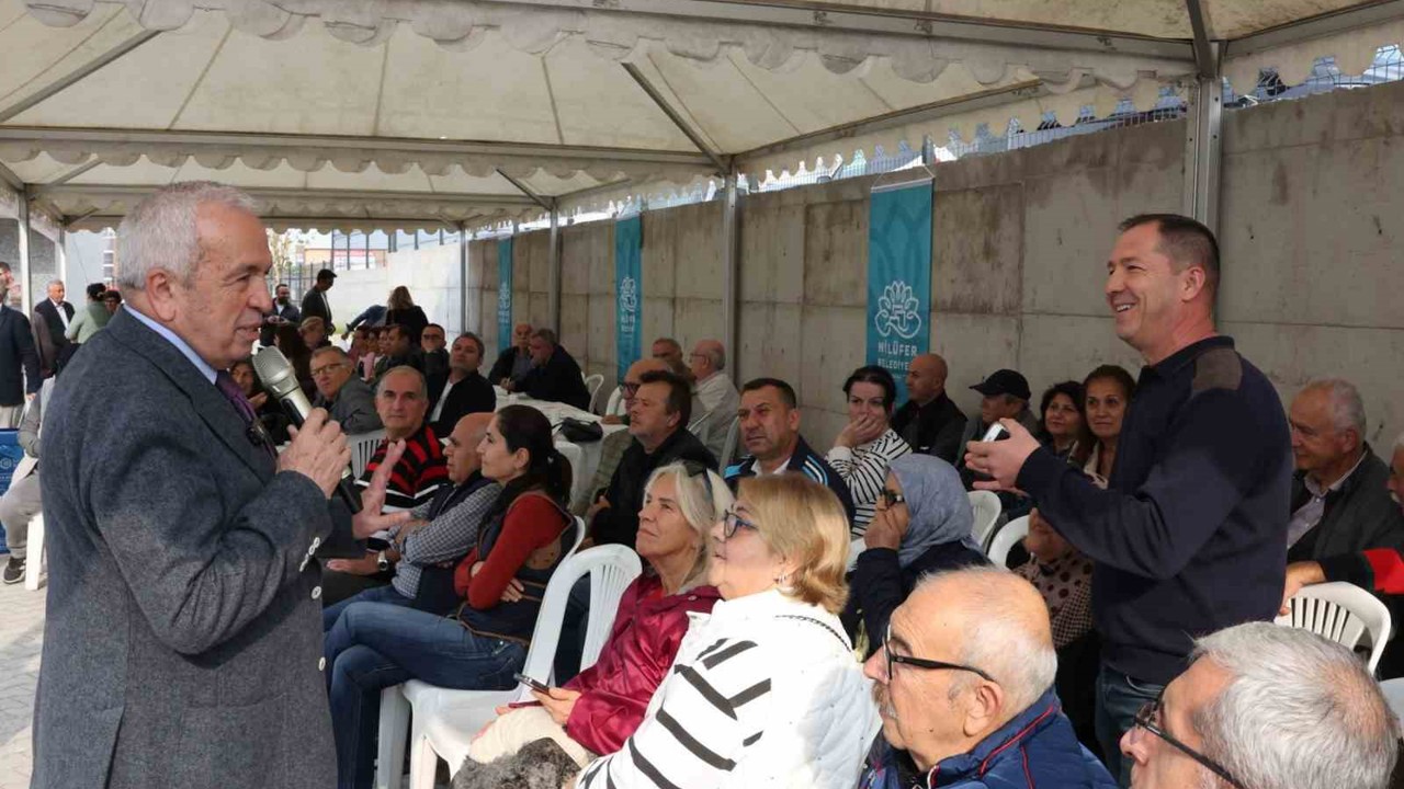 Başkan Şadi Özdemir, vatandaşların sorun ve taleplerini mahallesinde dinledi
