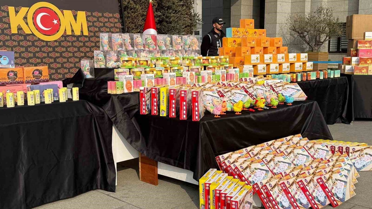 İstanbul’da ’kaçak oyuncak’ operasyonu: 2 gözaltı
