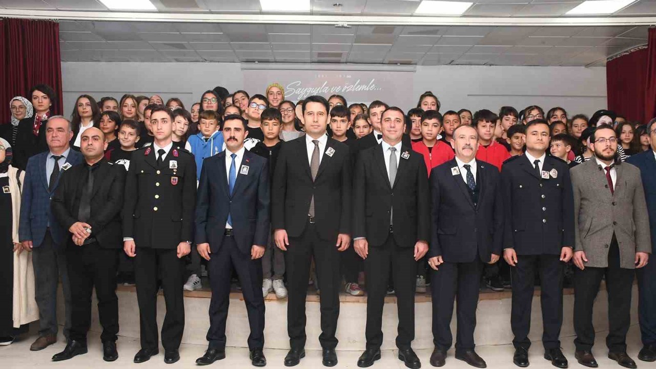 Beylikova’da 10 Kasım Atatürk’ü anma programı düzenlendi
