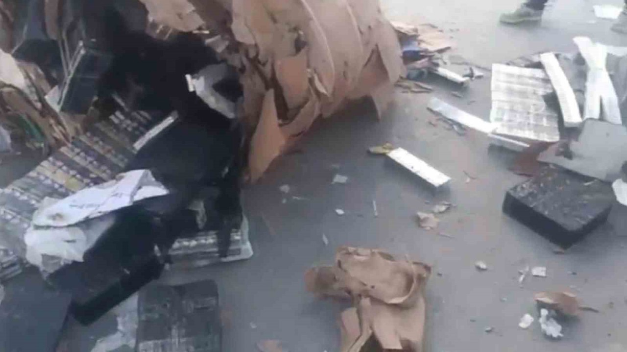 36 saatlik teknik takip 10 bin paket kaçak sigarayı ele verdi
