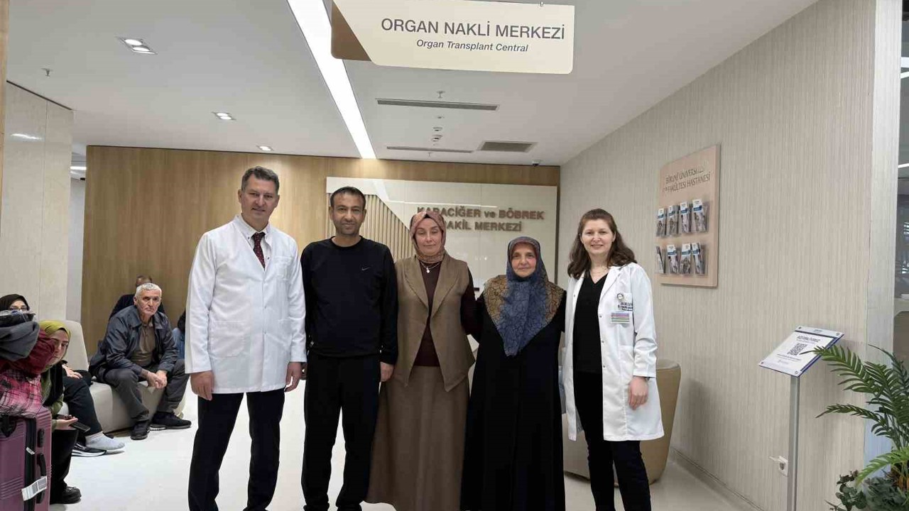 Kayınvalide 20 yıllık damadına böbreğini verdi
