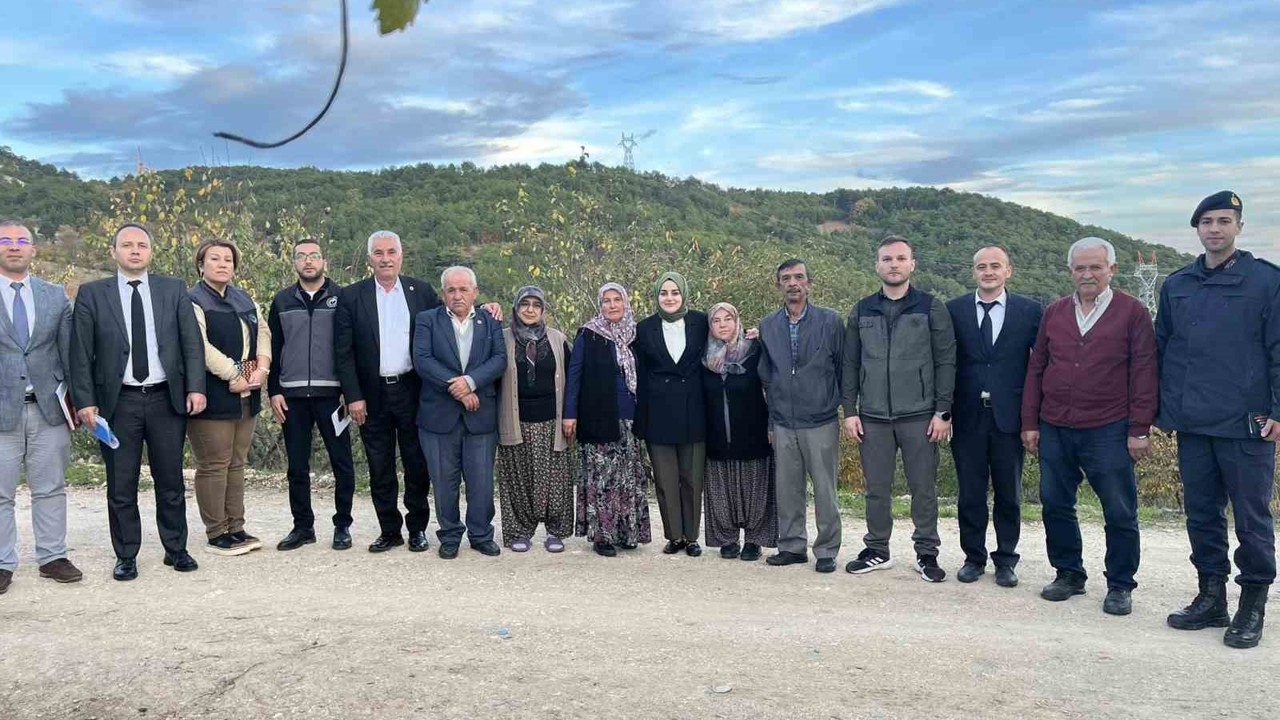Kaymakam Kılıç köy halkıyla bir araya geldi
