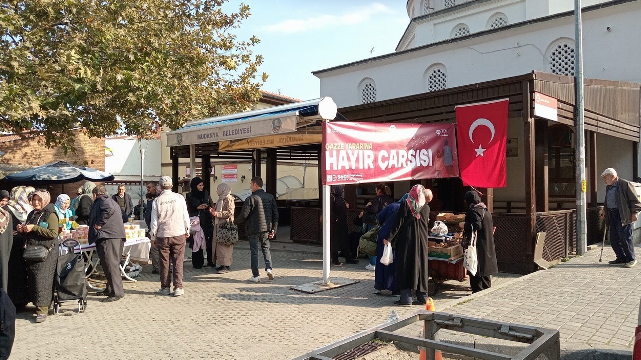 Mudanya’dan Gazze’ye yardım eli
