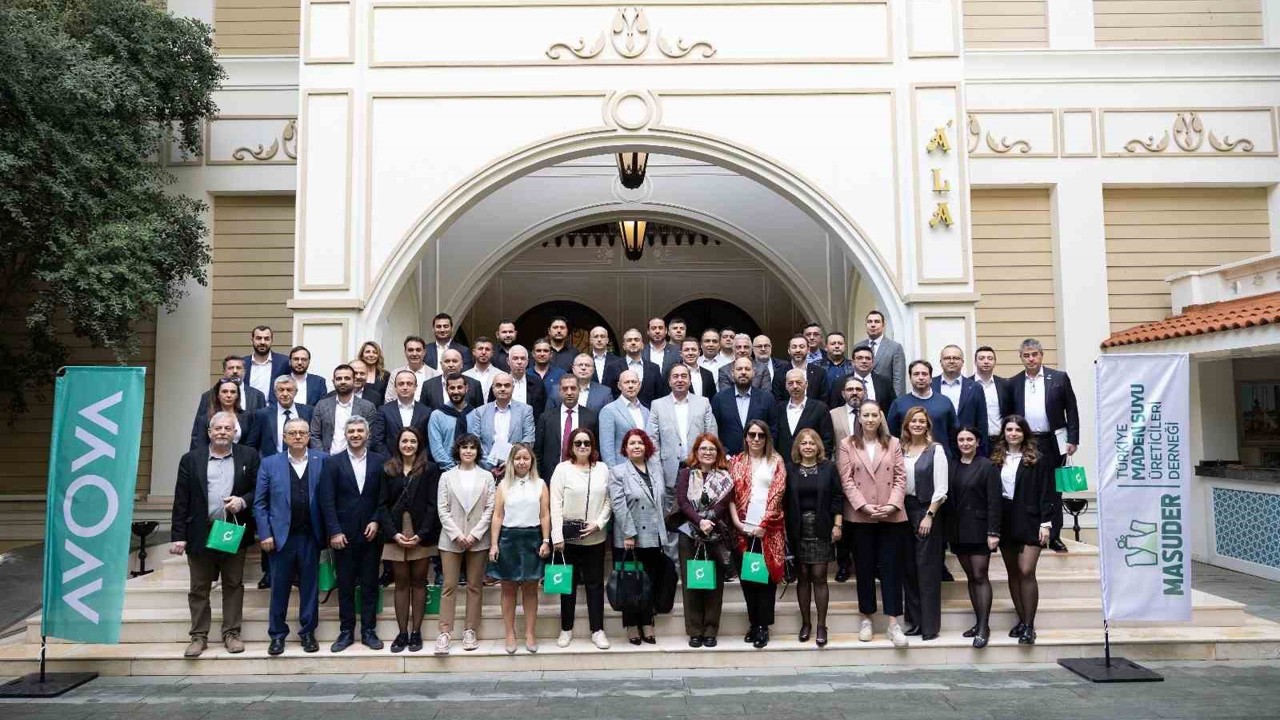 Maden suyu sektörü bir araya geldi
