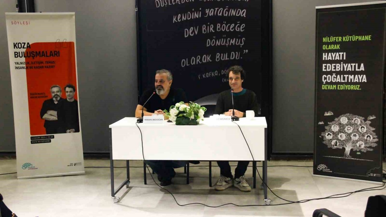 Özgür Mumcu Nilüfer’de okurlarıyla buluştu
