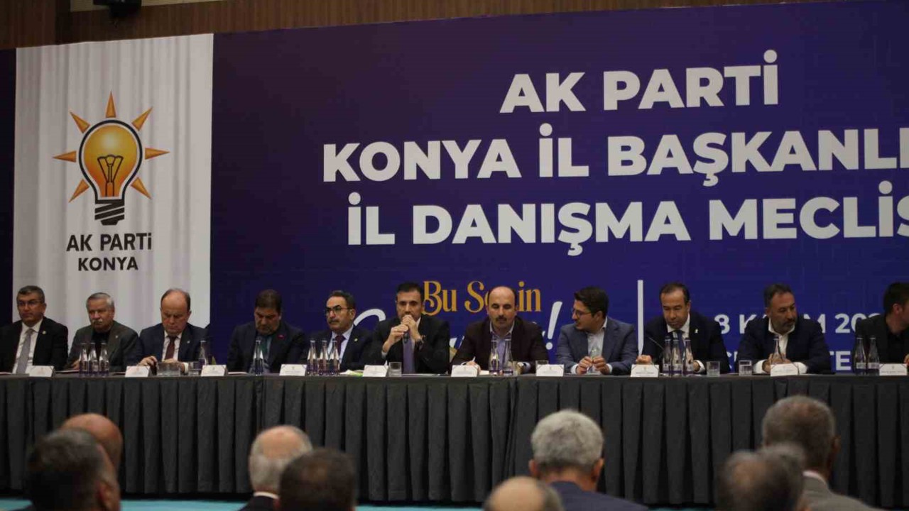 AK Parti Konya İl Başkanlığı 31 ilçede seferberlik başlatıyor
