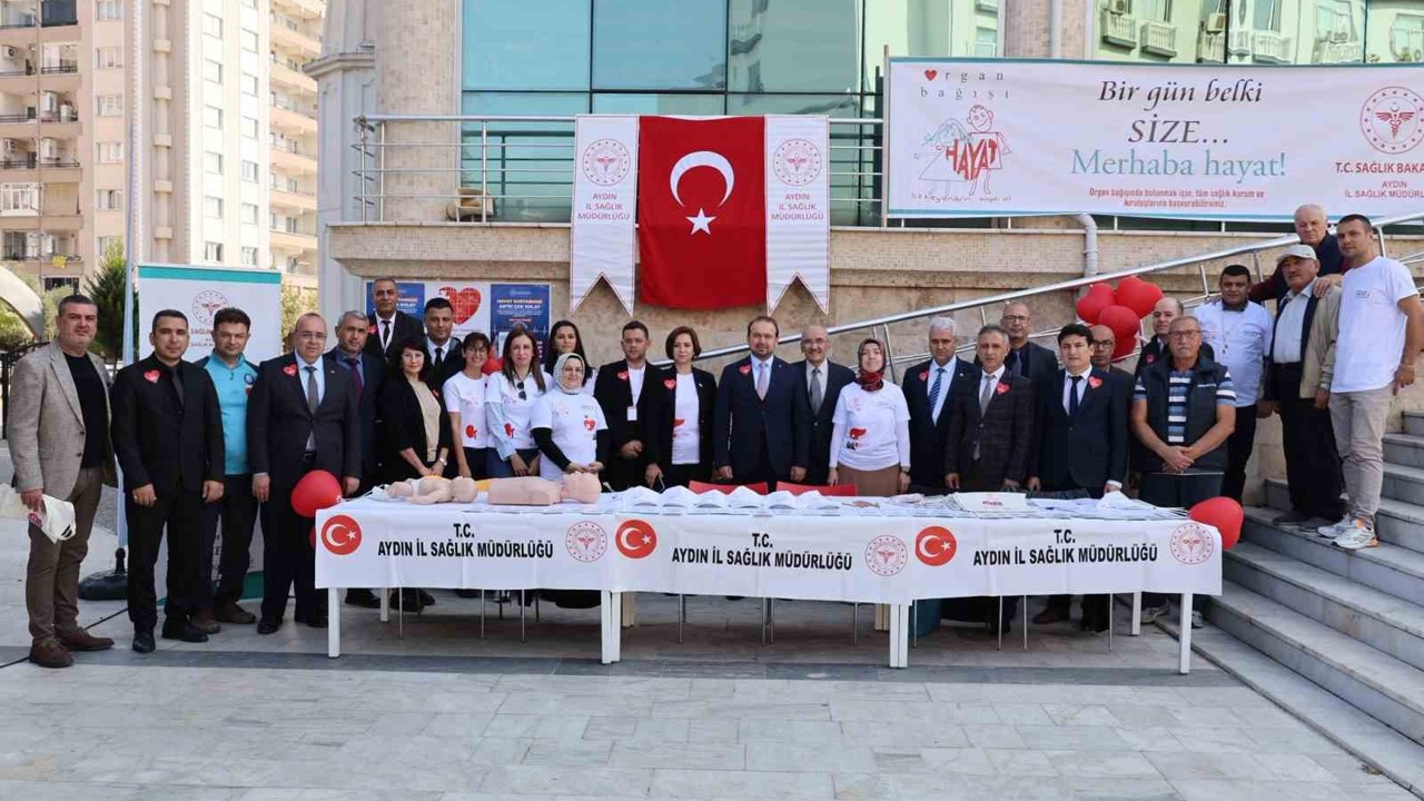 Aydın İl Sağlık Müdürlüğü organ bağışına dikkat çekti
