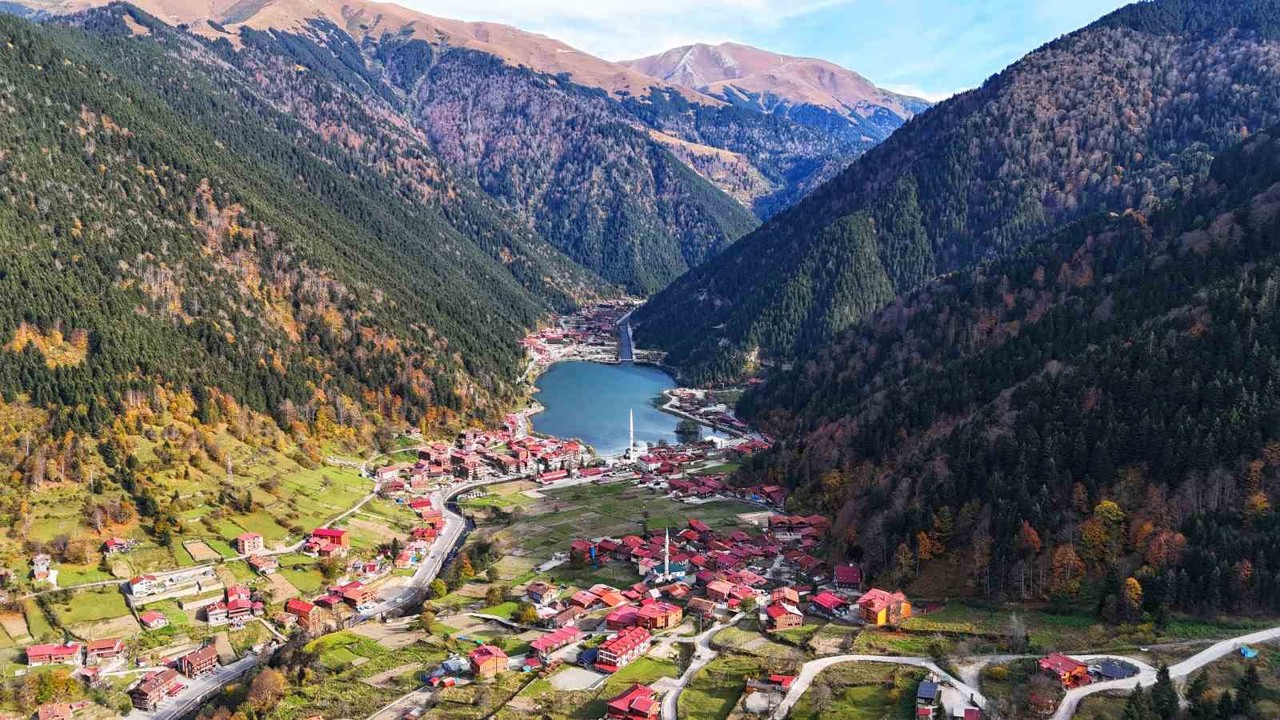 Uzungöl’de sonbaharın en güzel hali
