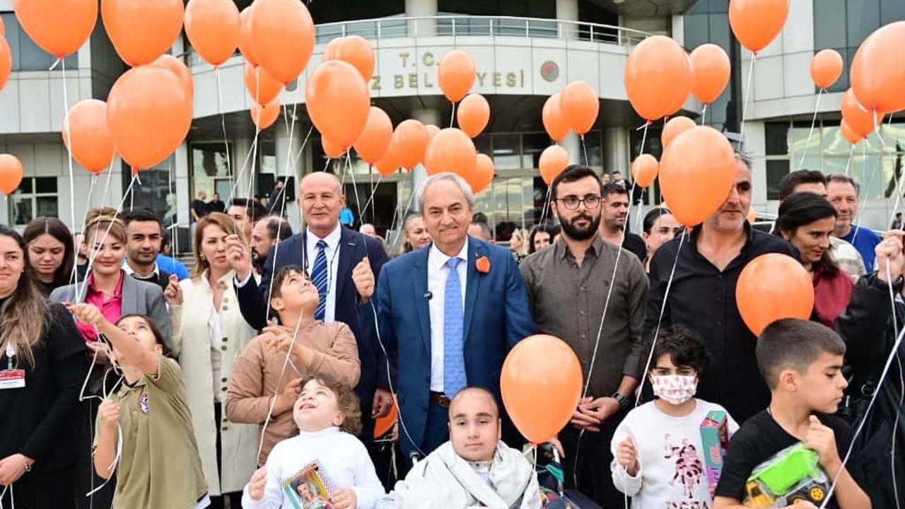 Kepez’de lösemiye karşı turuncu umutlar gökyüzüne yükseldi
