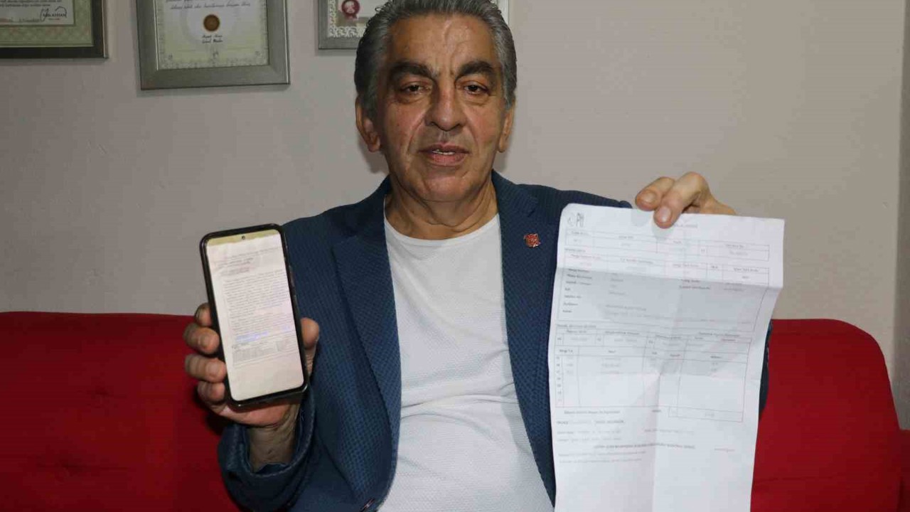 Sivas’ta gazeteci Abdullah Yiğit, hiç gitmediği turistik bölgelerde trafik cezası yedi
