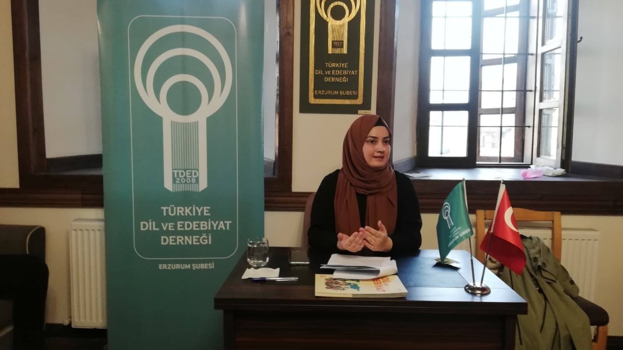 TDED Erzurum’un Konuğu Gamze Akçıl; "Yabancılara Türkçe öğretimi Türkiye’nin kültürel diplomasisine katkı sağlamaktadır"
