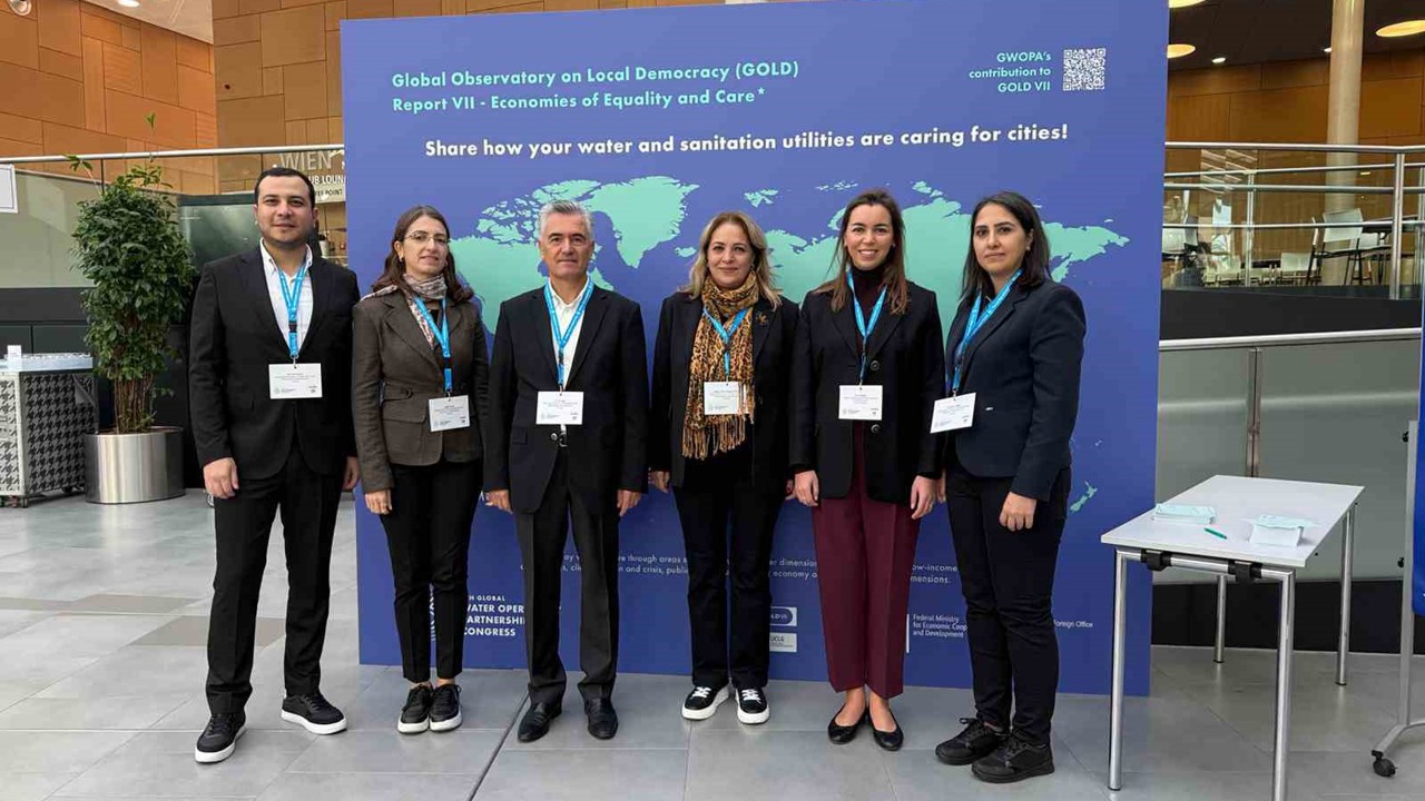 MUSKİ, küresel su yönetiminde Türkiye’yi temsil etti
