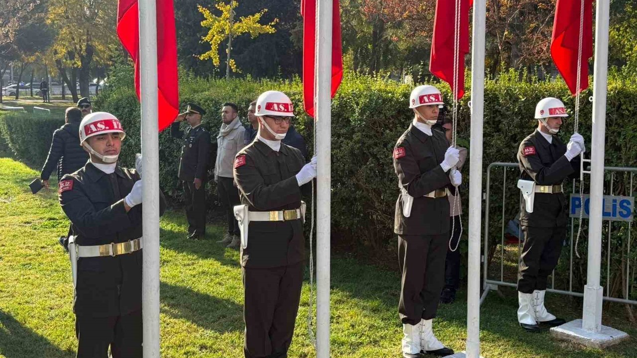 Güneydoğu’da 10 Kasım Atatürk’ü anma törenleri düzenlendi

