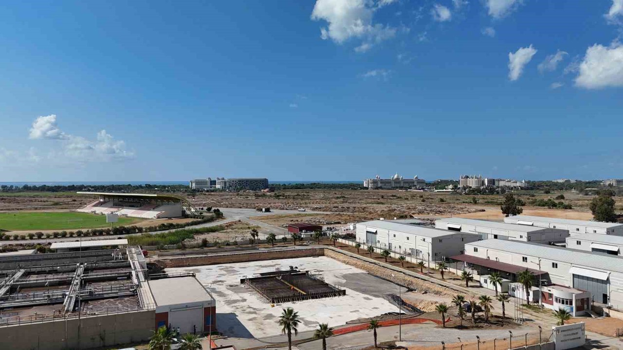 Manavgat Atıksu Arıtma Tesisi’nin kapasitesi artırılıyor
