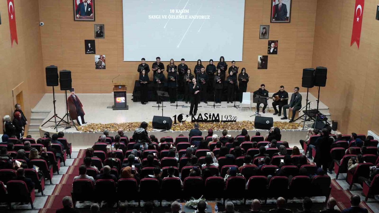 Bayburt’ta Atatürk vefatının 87’nci yıl dönümünde anıldı
