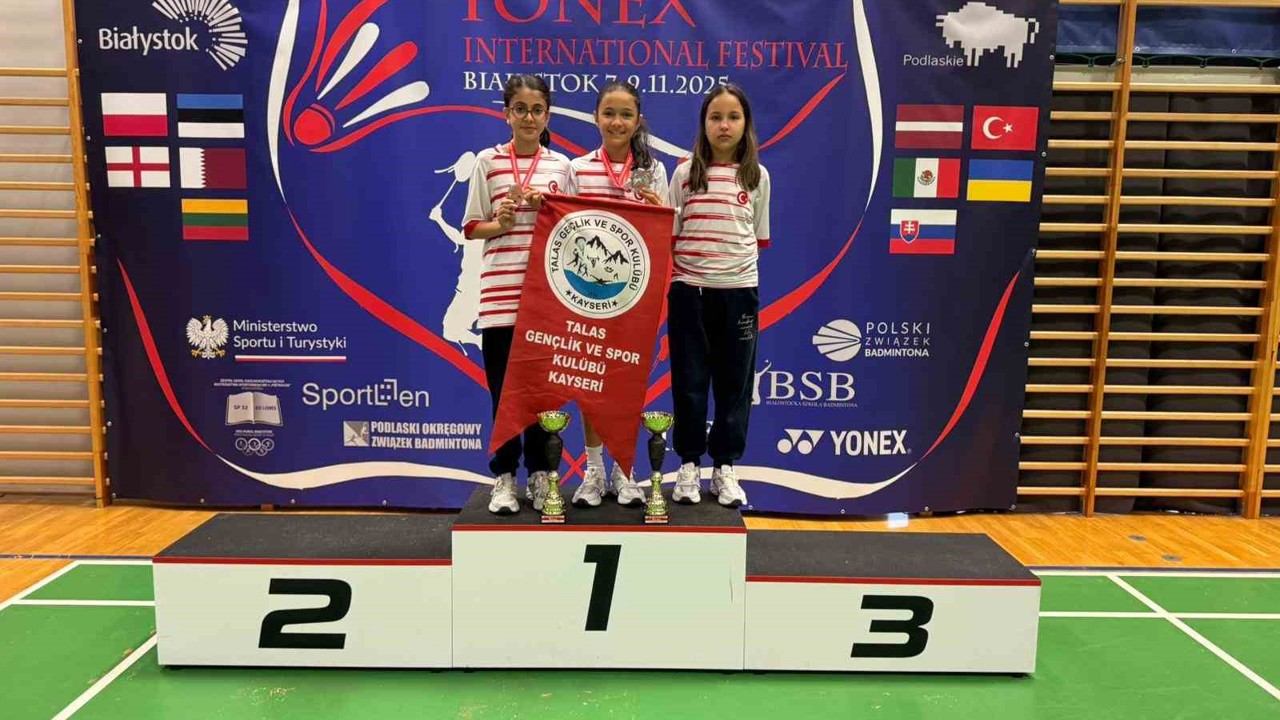 Kayserili sporculardan Polonya’da büyük başarı

