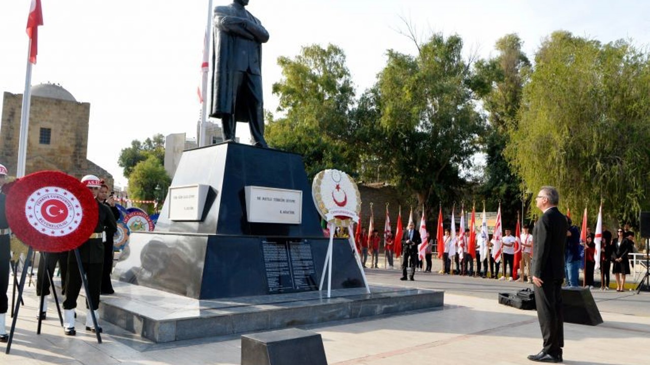 Ulu Önder Atatürk, vefatının 87. yıldönümünde KKTC’de anıldı

