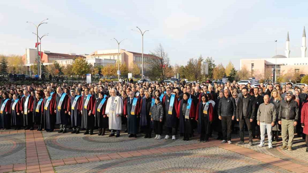 Gazi Mustafa Kemal Atatürk ESOGÜ’de de anıldı
