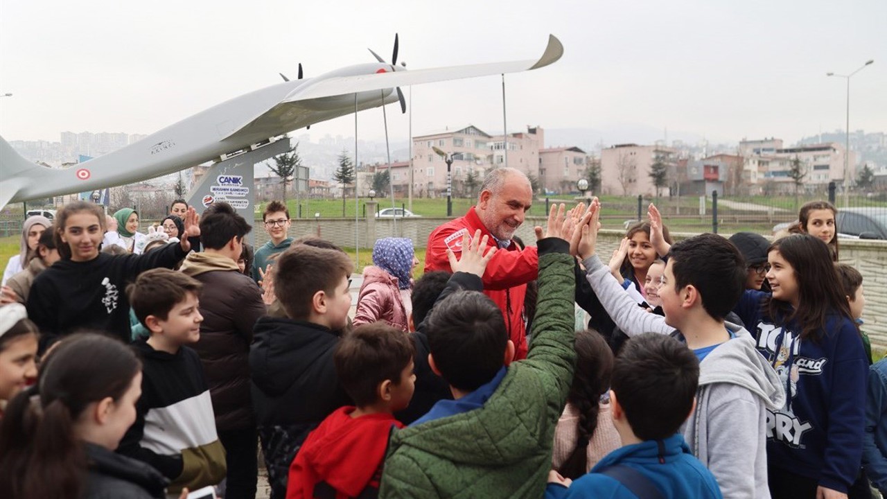 Özel öğrenciler Canik’te bilimle tanıştı
