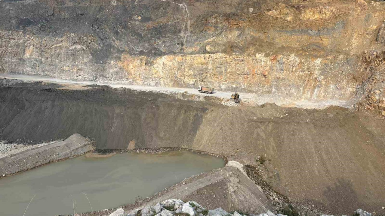 Atık suyu dereye boşaltan taş ocağına yasal işlem başlatıldı
