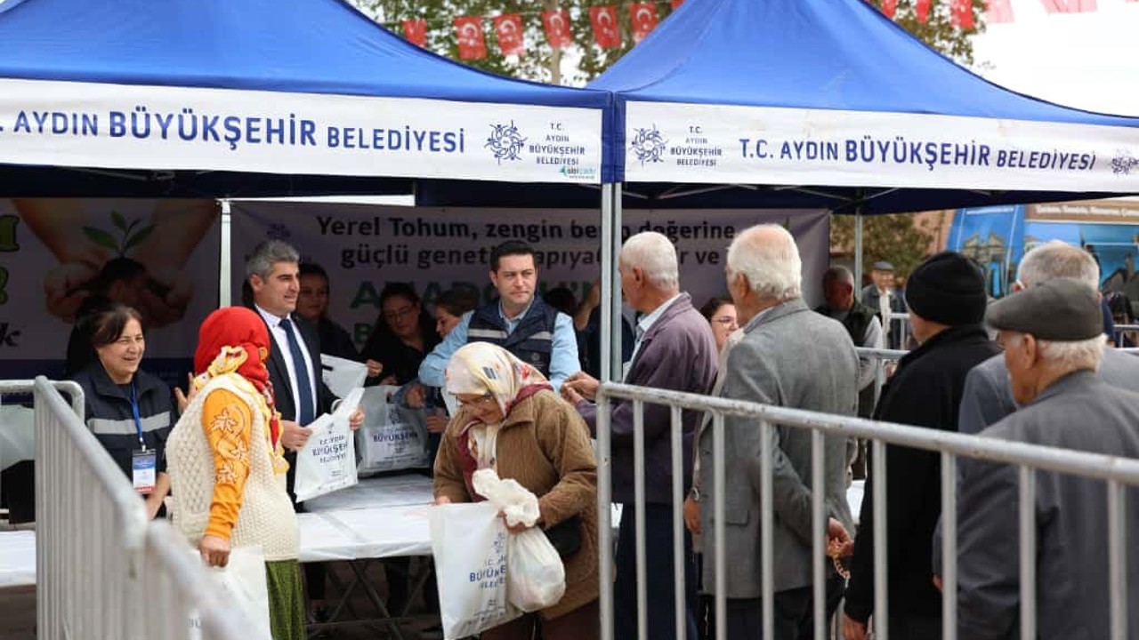 Karacasu’da Ata tohumları vatandaşlarla buluşturuldu
