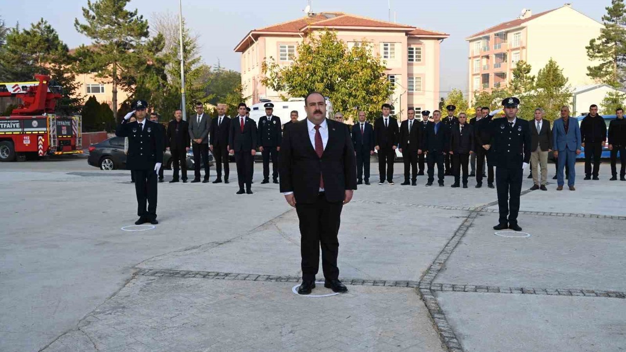 İnönü’de ’10 Kasım Atatürk’ü Anma Günü’ töreni
