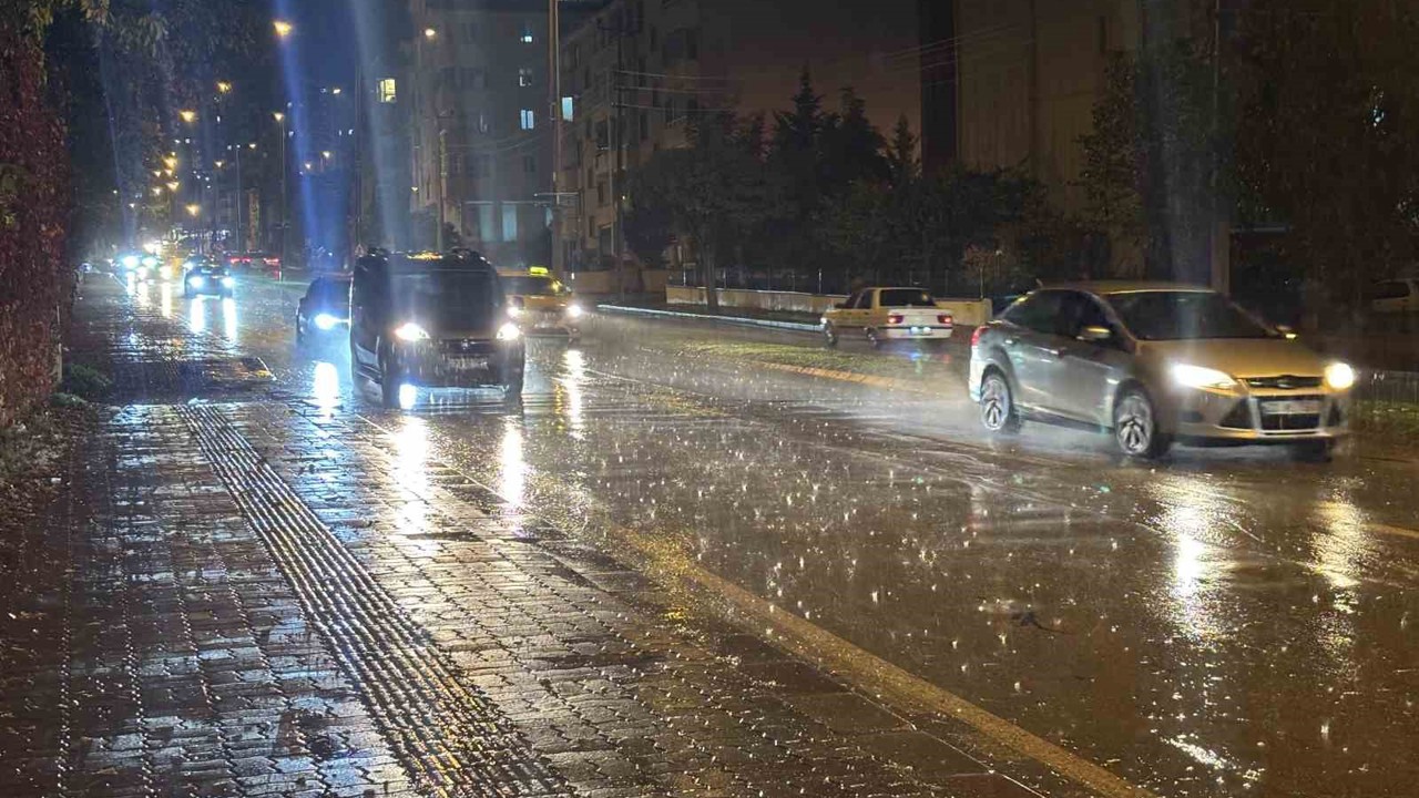 Edirne’de sağanak etkili oldu
