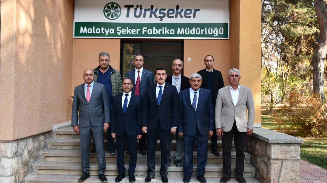 Tüfenkci: "Malatya Şeker Fabrikası kent ekonomisine önemli katkı sağlıyor"
