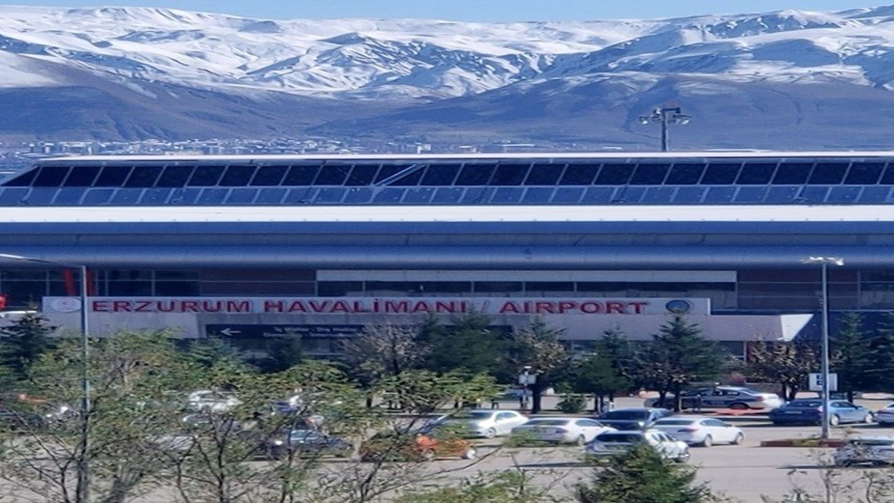 Erzurum Havalimanı’nda Ekim ayında 103 bin 605 yolcuya hizmet verildi
