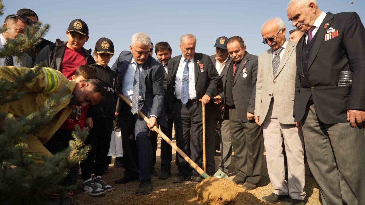 Kırıkkale’de binlerce fidan toprakla buluşturuldu
