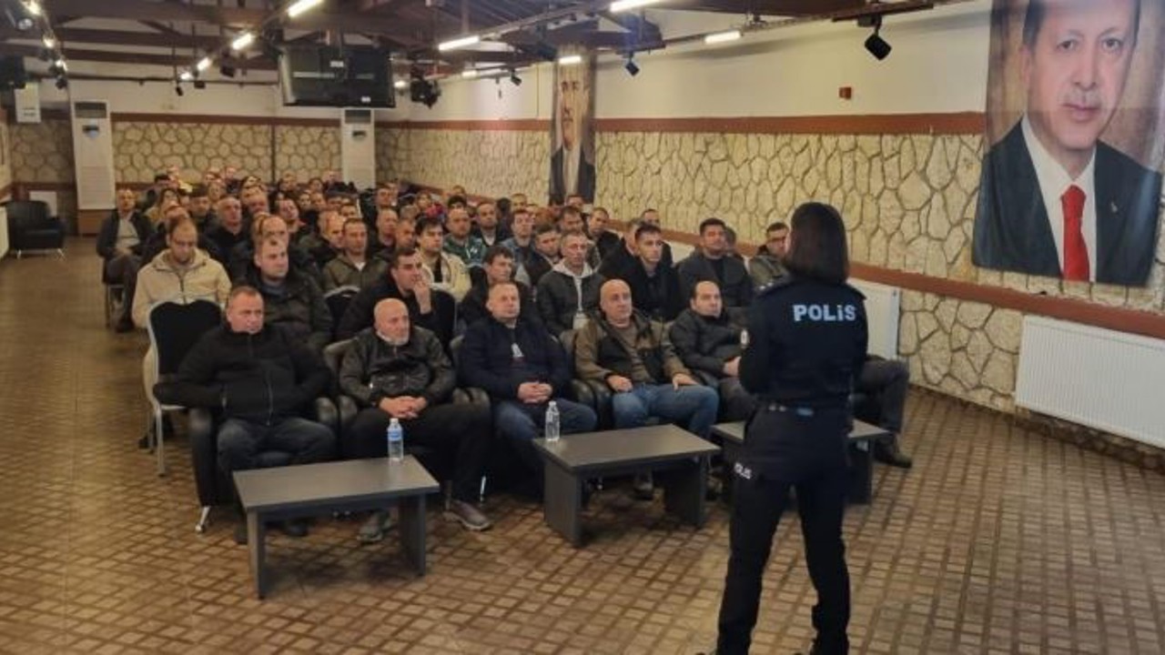 Kırklareli’nde özel güvenlik görevlilerine eğitim
