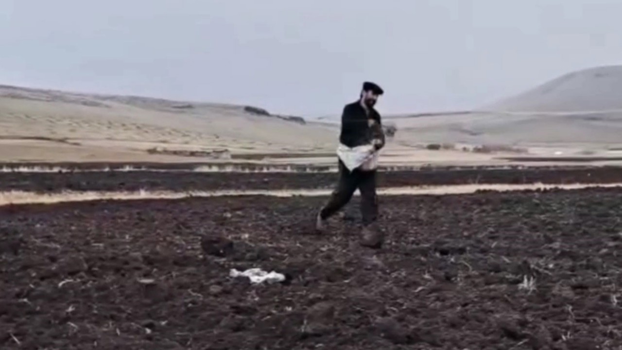 Kars’ta güzlük ekim yapılıyor

