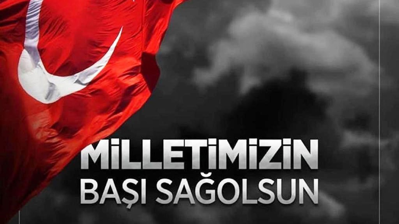Başkan Çolakbayrakdar: "Milletimizin başı sağ olsun"
