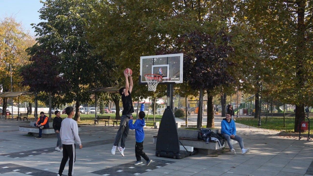 Okula mola, spora fora etkinliğiyle gençler spora doydu
