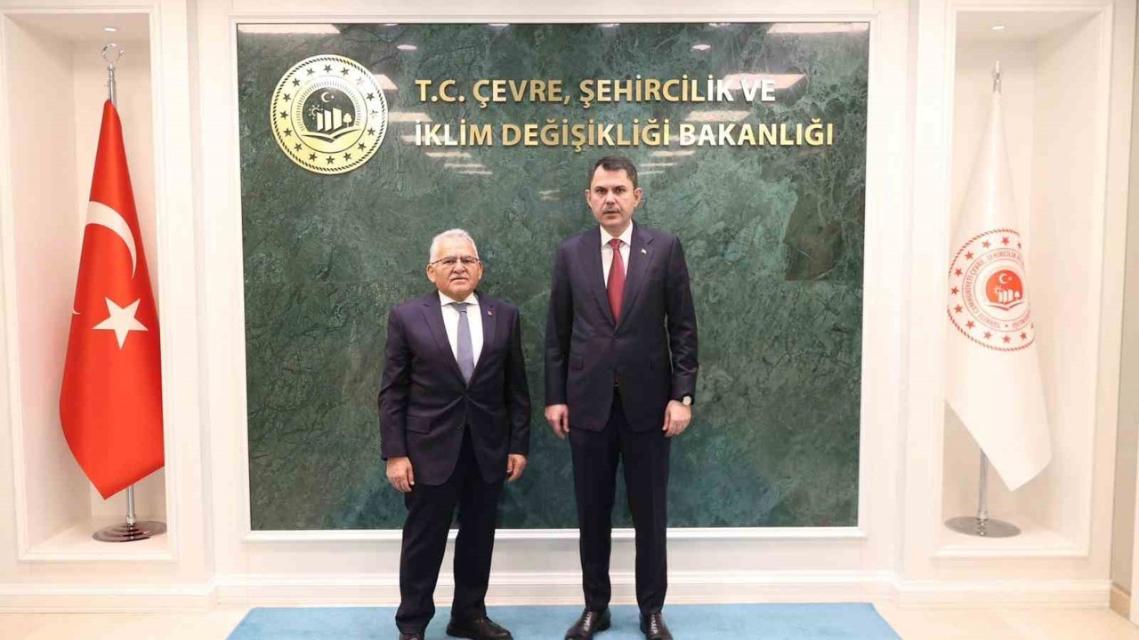 Başkan Büyükkılıç’tan Bakan Kurum’a ziyaret
