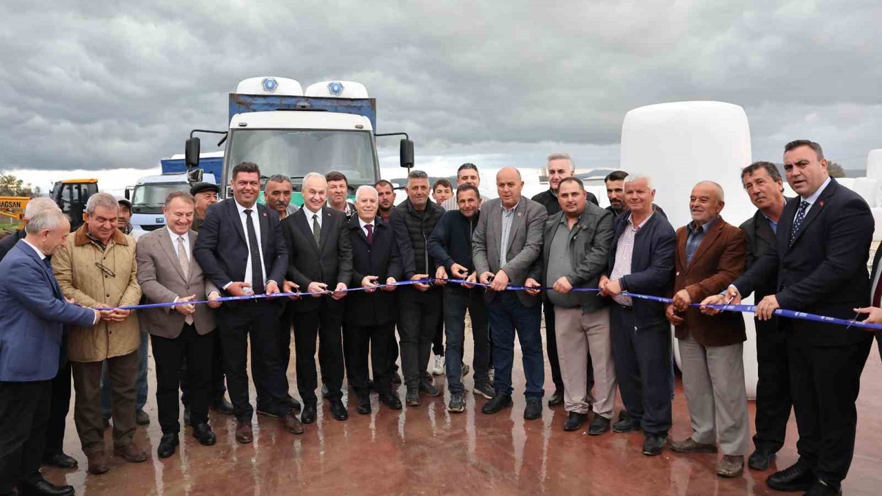 Bursalı çiftçilere silaj paketleme desteği
