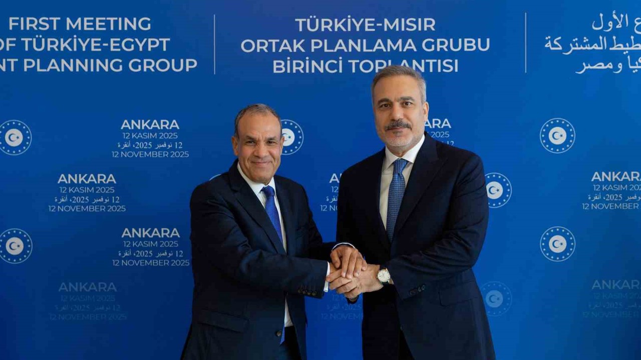Türkiye-Mısır Ortak Planlama Grubu Birinci Toplantısı başladı
