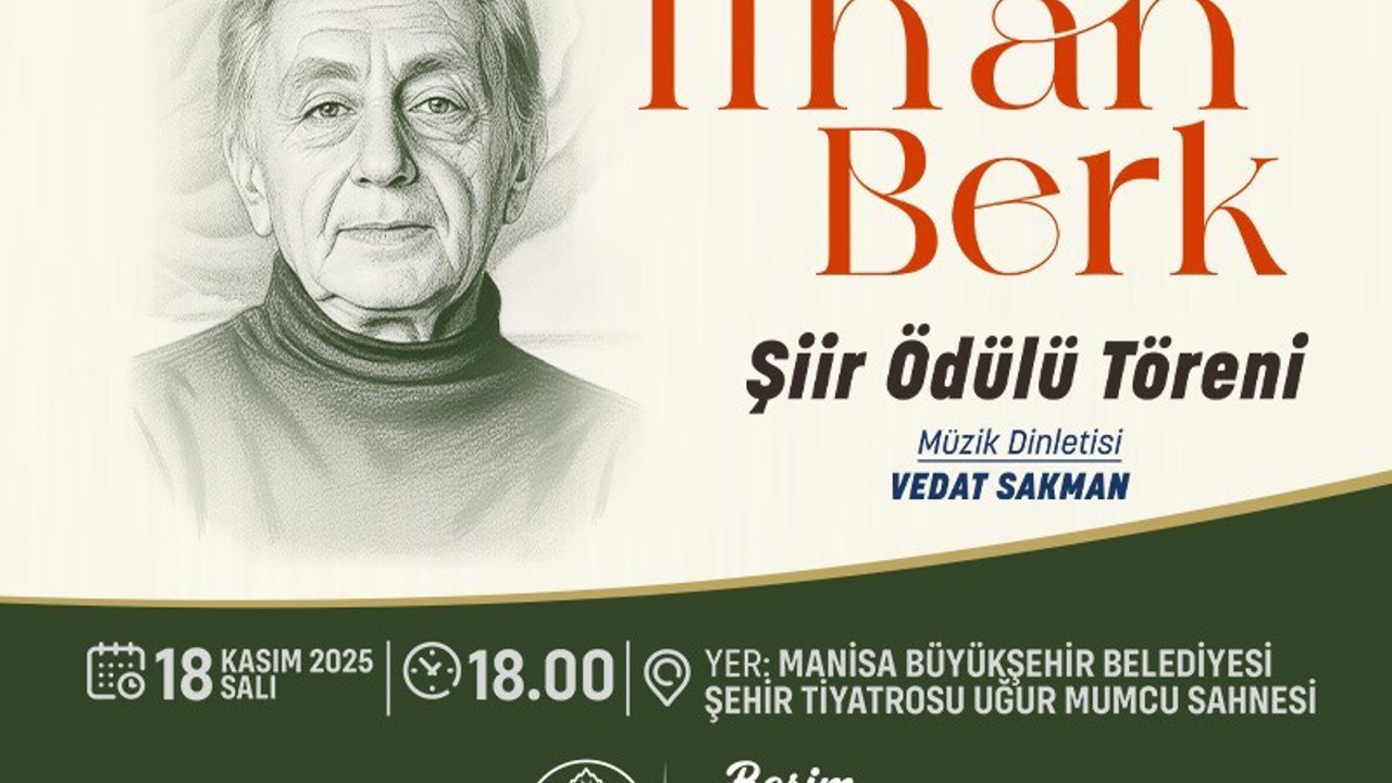 ‘İlhan Berk Şiir Ödülü’ sahibini buldu
